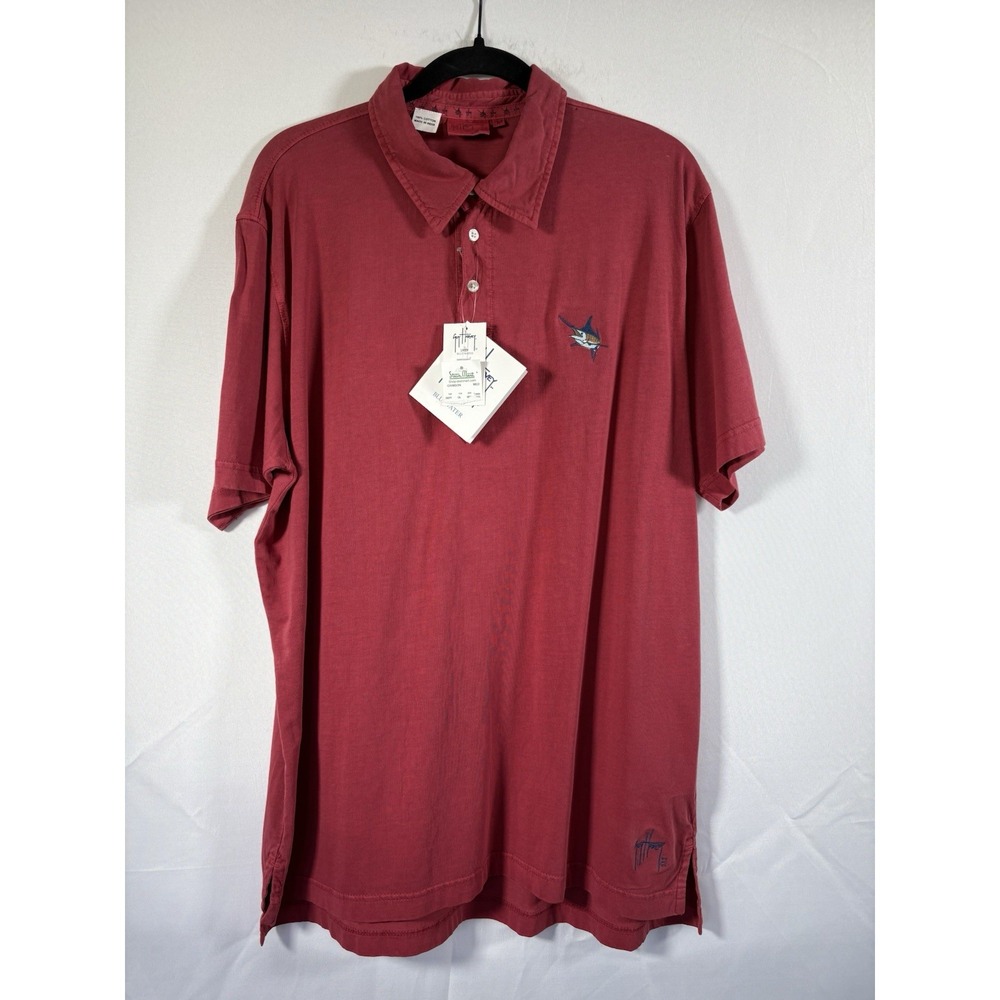 Guy Harvey shirt size M short sleeves 100% cotton new with tags
